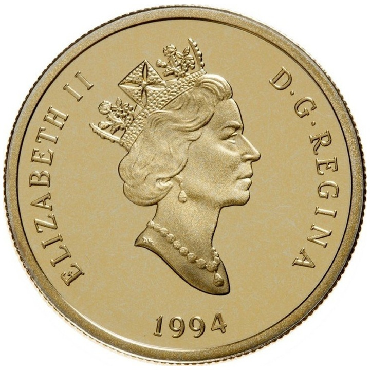 Canadá: The Home Front $100 Oro 1994 Proof