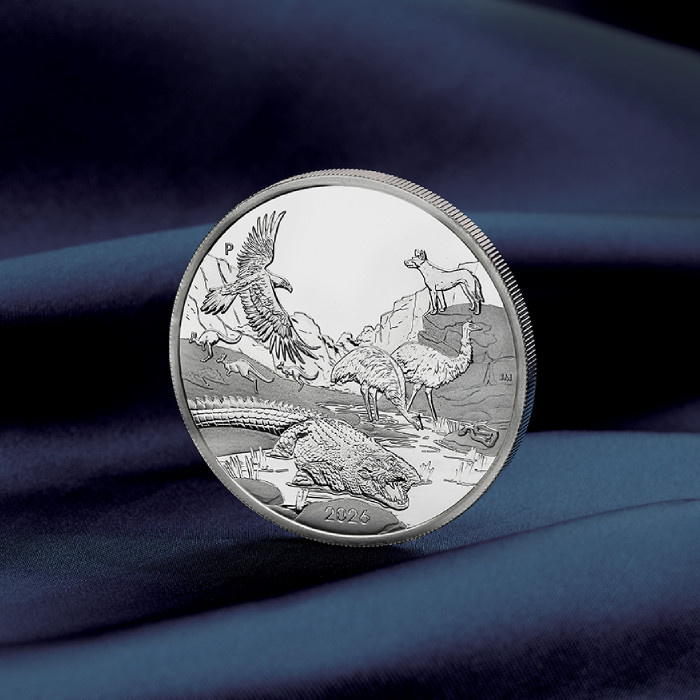 Moneda de plata Perth Mint: The Outback 1 onza de plata 2026 Proof
