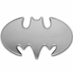 Samoa: Batman Batarang 1 uncja Srebra 2024 Shaped Coin