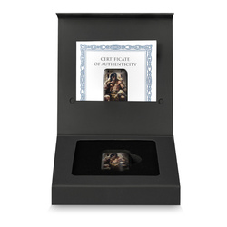 Lingotto Germania Mint: Gods - Widar colorato 2 once d'argento 2024 Antique Finish