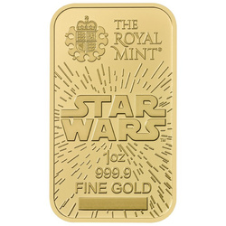 Sztabka The Royal Mint: Star Wars - Jedi 1 uncja Złota