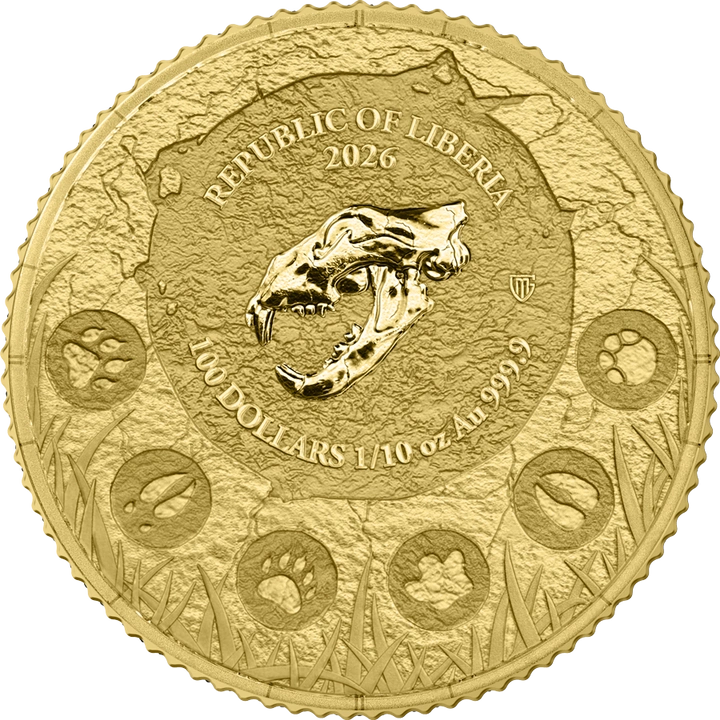 Germania Mint: Megafauna – Barlangi oroszlán 1/10 uncia Arany 2026