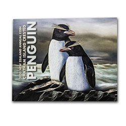 Pingwin Czubaty 2 uncje Srebra 2020 Proof