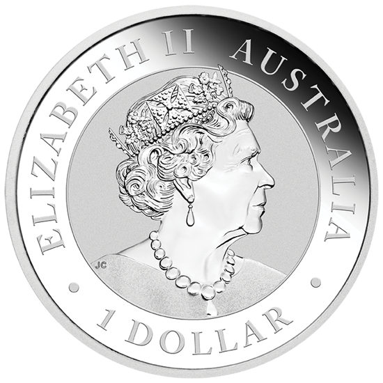 Orzeł Australijski 1 uncja Srebra 2019