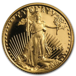 American Eagle 1/10 oz Oro 1999 PROOF