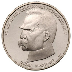 50000 PLN 70 Jahre Unabhängigkeit 1988