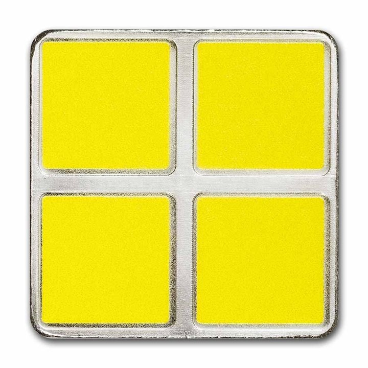 Set di 7 monete Niue: Tetris - Tetrimino Shapes colorato 7 x 1 oncia d'argento 2023