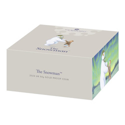 Le bonhomme de neige en or 2023 Proof