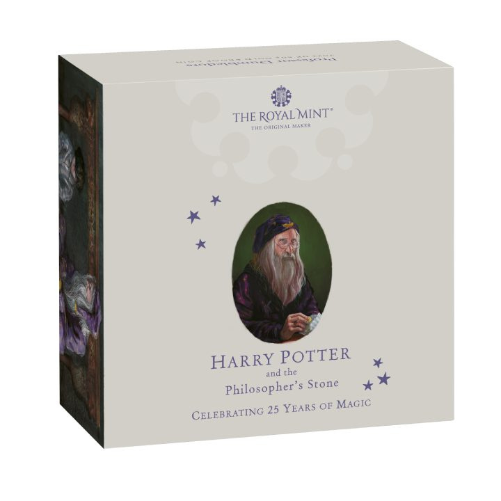 Harry Potter : Albus Dumbledore 50 pence Or 2023 Proof