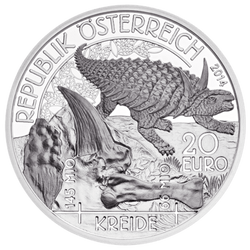 Life on the Ground: Cretaceous 20 Euro 2014 Proof