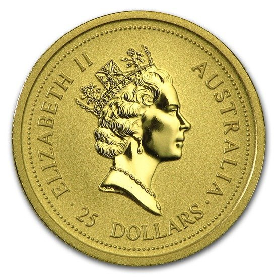 Lunar I: Año del Tigre 1/4 onza Oro 1998