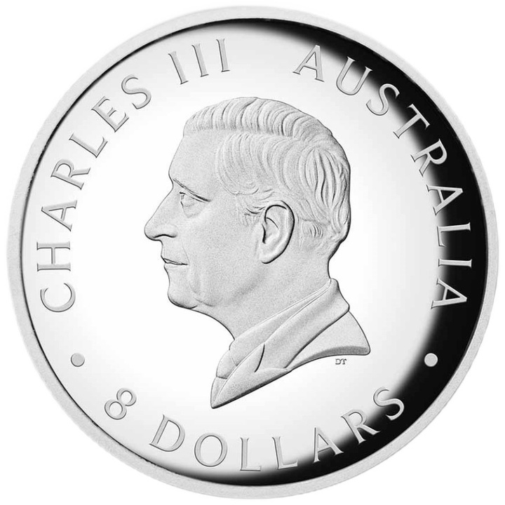 Сребърна монета Лебед 5 унции сребро 2026 Proof High Relief