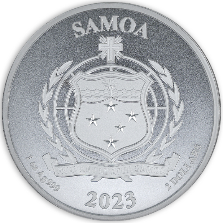 Samoa: Fast and Furious - Quarter Mile at a Time 1 oncia d'argento 2023