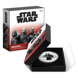 Niue: Star Wars The Bad Batch - Wrecker coloured 1 oz Silber 2022 Proof