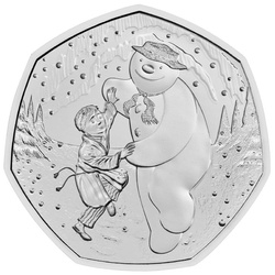 Le bonhomme de neige en cuivre-nickel 2023