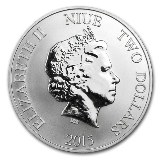 Niue Turtle 1 oz Silber 2015