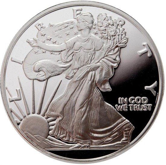 Águila Americana 1 oz Plata Redonda