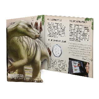 Iguanodon 8 gramm réz-nikkel 2020