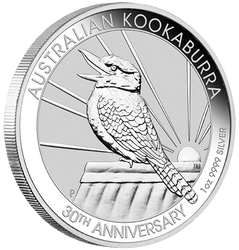 Kookaburra 1 uncja Srebra 2020 PAKIET 100 SZTUK