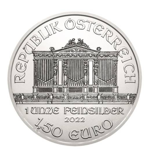 Wiedeński Filharmonik 1 uncja Srebra 2022