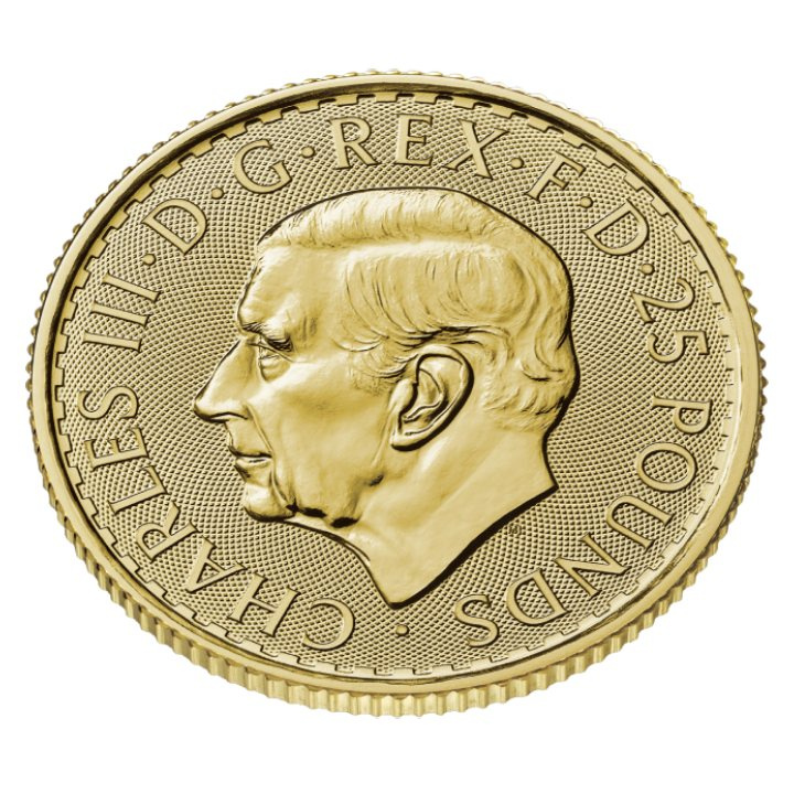 Britannia - King Charles III 1/4 uncji Złota 2023