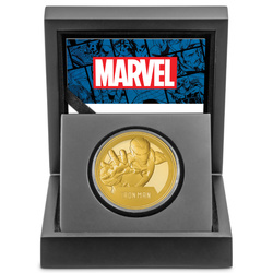 Niue: Marvel - Iron Man 1 oz Oro 2024 Proof