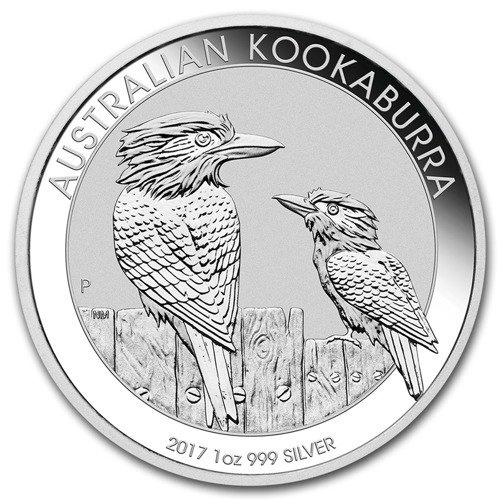 Kookaburra 1 uncia ezüst 2017