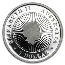 Klokan 1 unce stříbra Silver 2013 PROOF OPAL