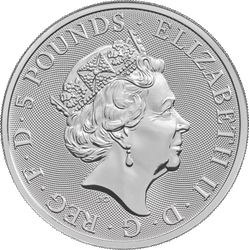 The Queen’s Beasts: The Unicorn of Scotland 2 oz Silber 2018