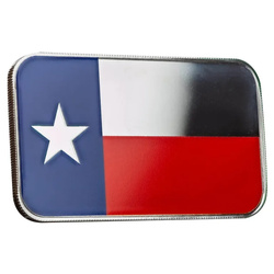 Stříbrná mincovna Scottsdale Mint - Státní vlajka Texasu v barvě 1 oz