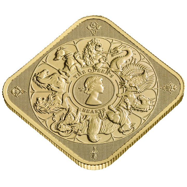 The Royal Mint - Die Tiere der Königin 1 oz Goldbarren