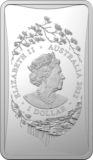 Bar Lunar: Year of the Tiger 1/2 oz Silver 2022 Frosted Ingot