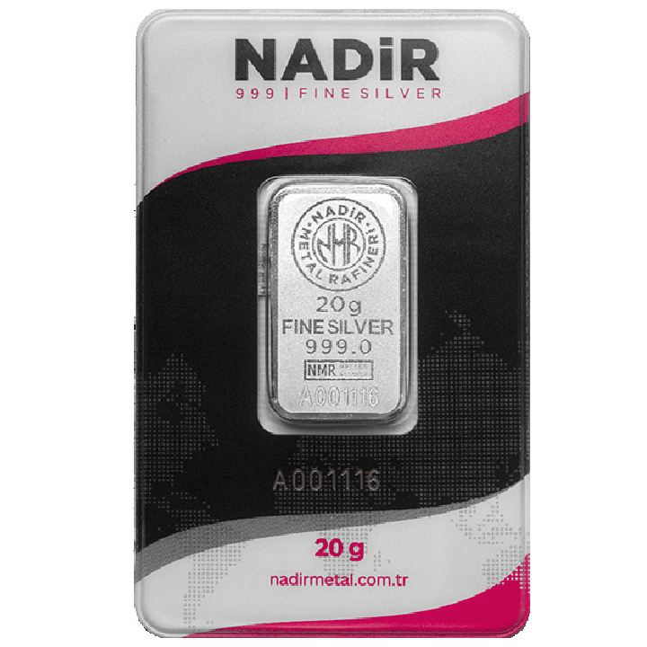 Nadir 20 g Silberbarren