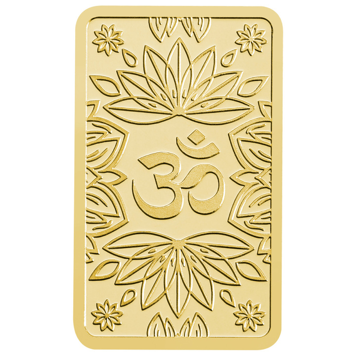 Lingote de Oro The Royal Mint - OM 1 g oro