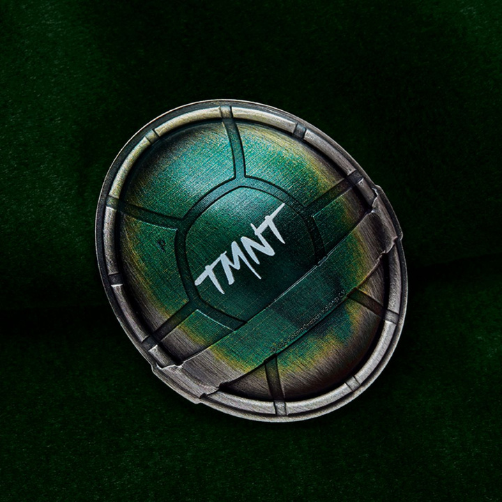 Tuvalu: Teenage Mutant Ninja Turtles – Domed Shell kolorierte 1,5-Unzen-Silbermünze 2024 Antiqued Coin