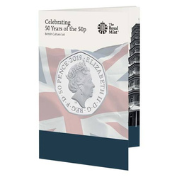 Set Cultura britannica - 50 anni della moneta da 50 pence Rame-nichel 2019