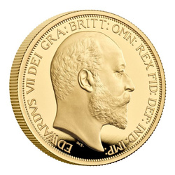 British Monarchs: King Edward VII 1 uncja Złota 2022 Proof First Releases NGC PF 69 Ultra Cameo