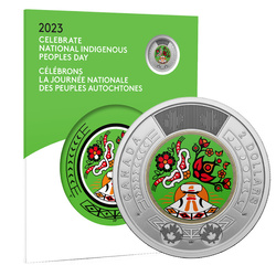 Set Canada National Indigenous Peoples - Card suvenir comemorativ de colecție 7 monede 2023