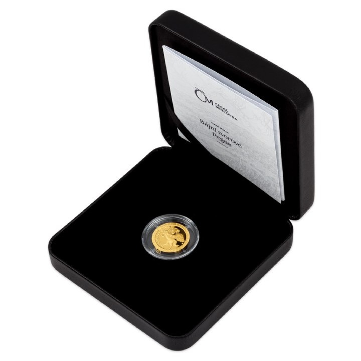 Niue: Criaturas míticas - Pegaso $5 Złoto 2022 Proof