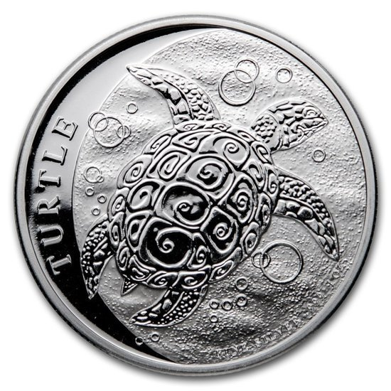 Niue: Tortuga Mordedora 1 oz Plata 2021