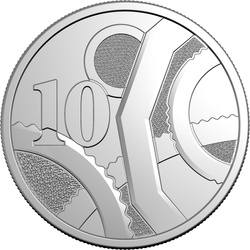Set de 6 monede: A 60-a aniversare a monedei zecimale CuNi/AlBr 2026