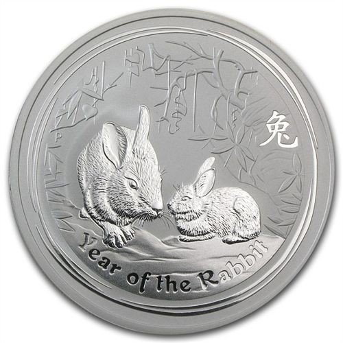 Lunar II: Rok Królika 1 uncja Srebra 2011