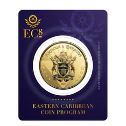 Antigua & Barbuda: Coat of Arms 1 oz Gold 2022