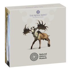 Ice Age Giants - Giant Deer 50p Srebro 2024 Proof 