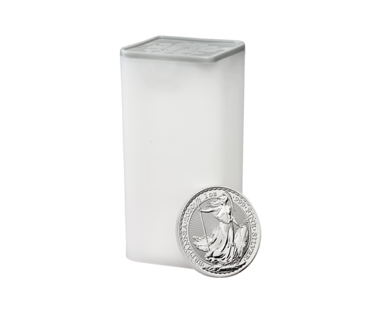 Britannia 1 oz Silber 2020 PAKET 500 Stück