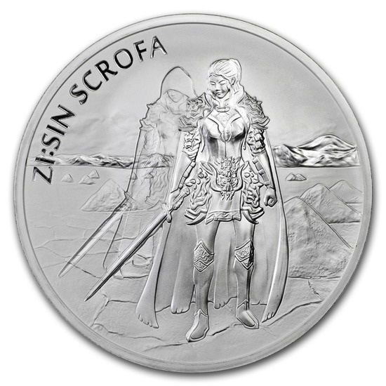 ZI:SIN Scrofa (Duch) 1 uncja Srebra 2019