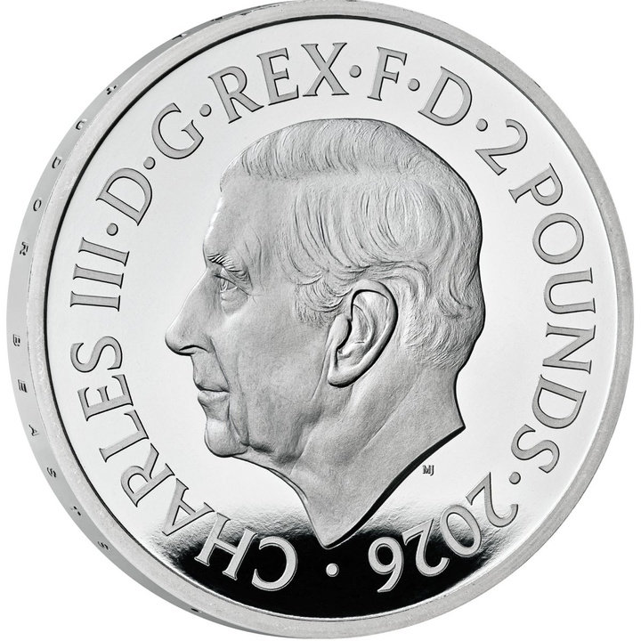 The Royal Tudor Beasts: Queen’s Lion 2 x 1 uncja Srebra 2026 Proof/Matte Proof