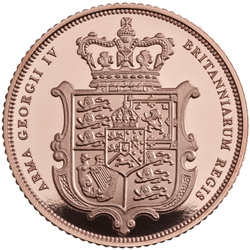 Wielka Brytania: Suweren Zestaw 5 złotych monet 2025 Proof