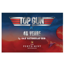 Lingot-pièce en or 40 Years of Top Gun 1 g or 2026