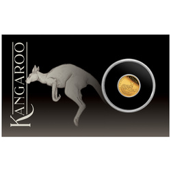 Ausztrál kenguru – Mini Roo 0,5 g arany 2025 Proof
